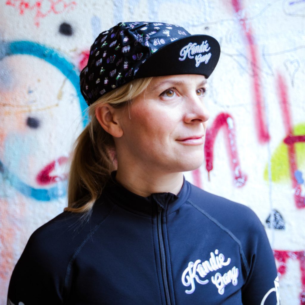 Kandie Gang Cycling Cap – Black