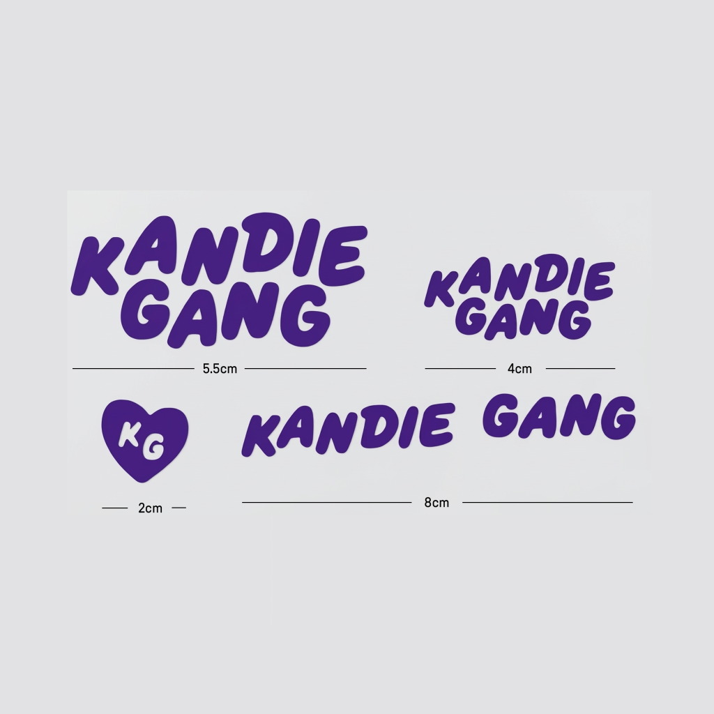 Kandie Gang Decal Set